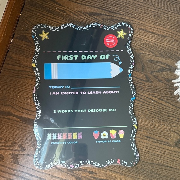 Ashland Other - Ashland Colorful First Day & last day Chalkboard Sign